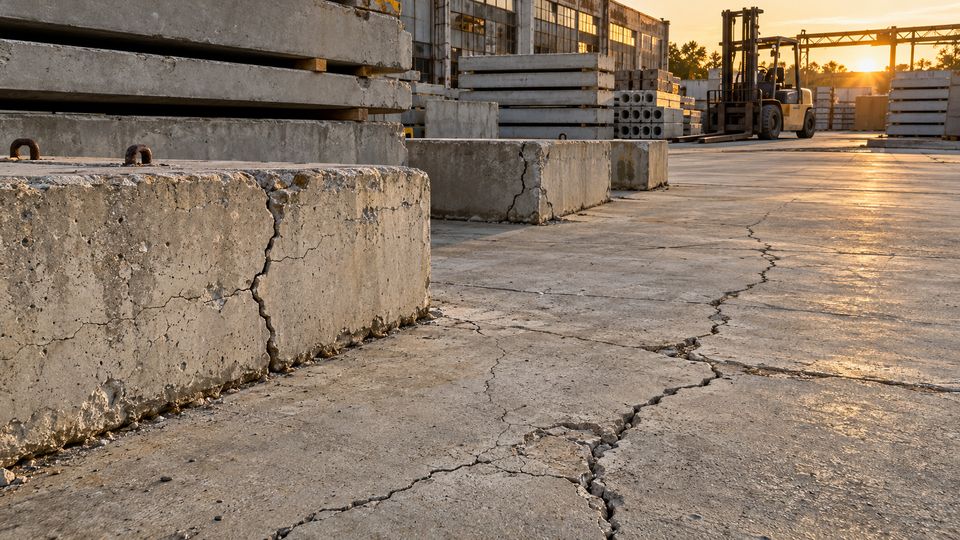 Crack Detection, generated site photo 4 with example AI detections