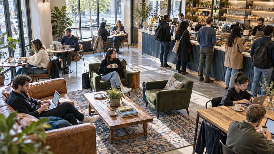 Customer Dwell Time by Table and Zone with AI detections