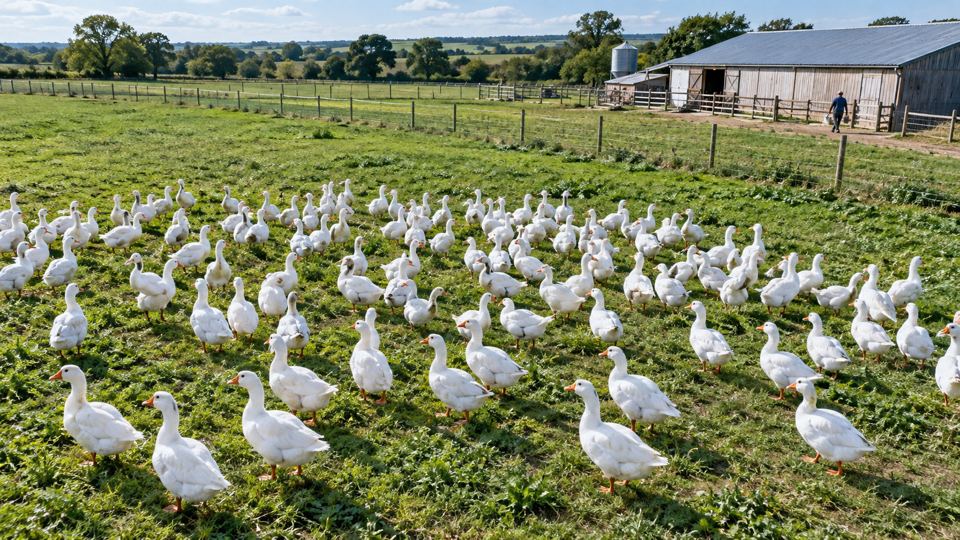 Poultry and Geese Counting with AI detections