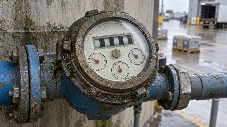 Water Meter Reading, generated site photo 3 with example AI detections