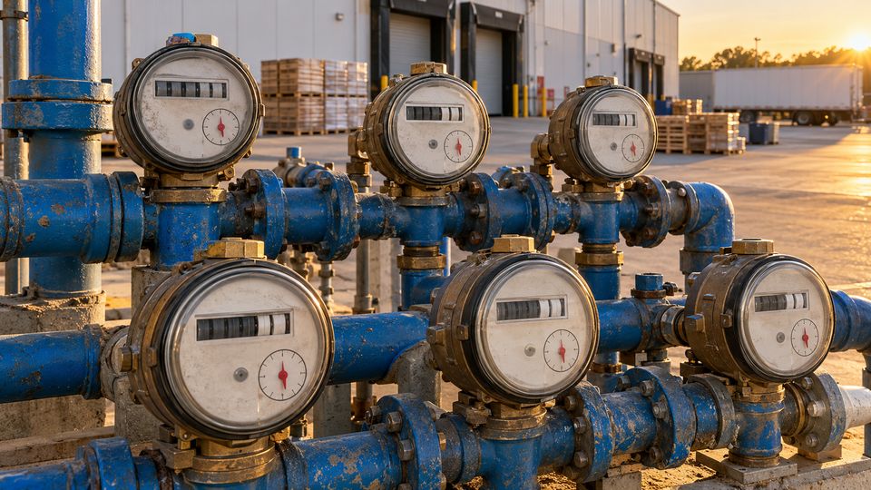 Water Meter Reading, generated site photo 4 with example AI detections