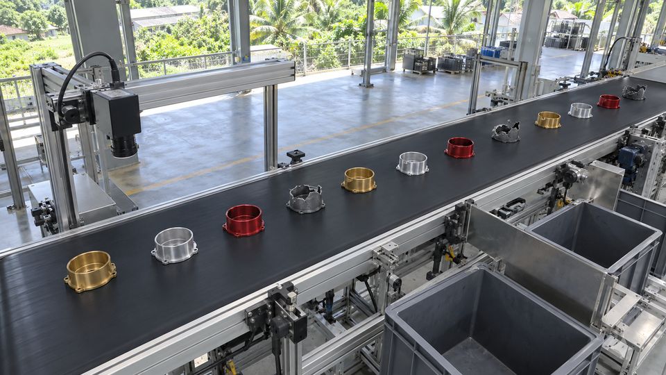 Quality Control Line Monitor with AI detections