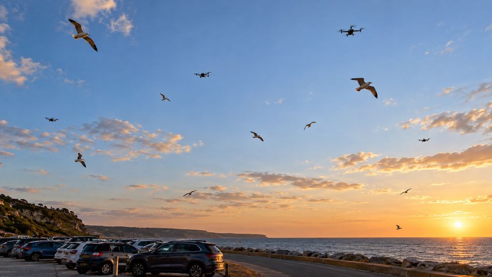 UAV and Drone Detection with AI detections