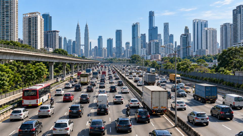 Multi-Lane Vehicle Counting and Speed with AI detections