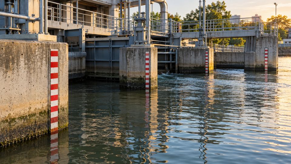 Water Level Monitoring with AI detections